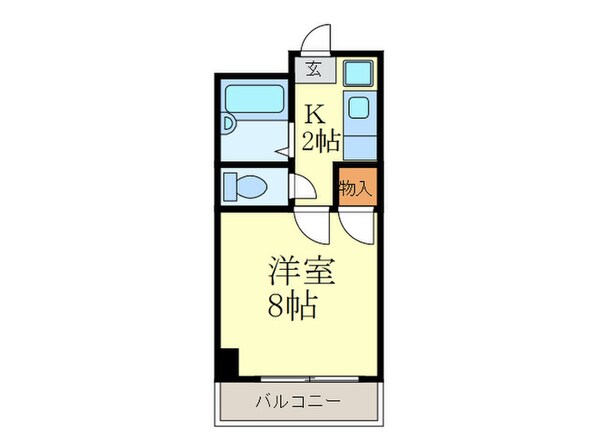 メゾンエチ－フの物件間取画像